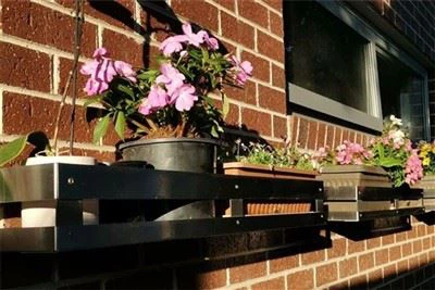 Rozsdamentes acél fali akasztós polc