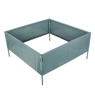 Fém virágágyás szegély